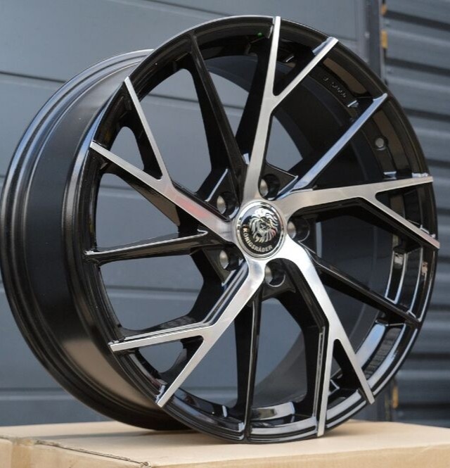 Диск KONIGSRADER KR4 8.5x19 5x114.3 ET45 72.6 Black