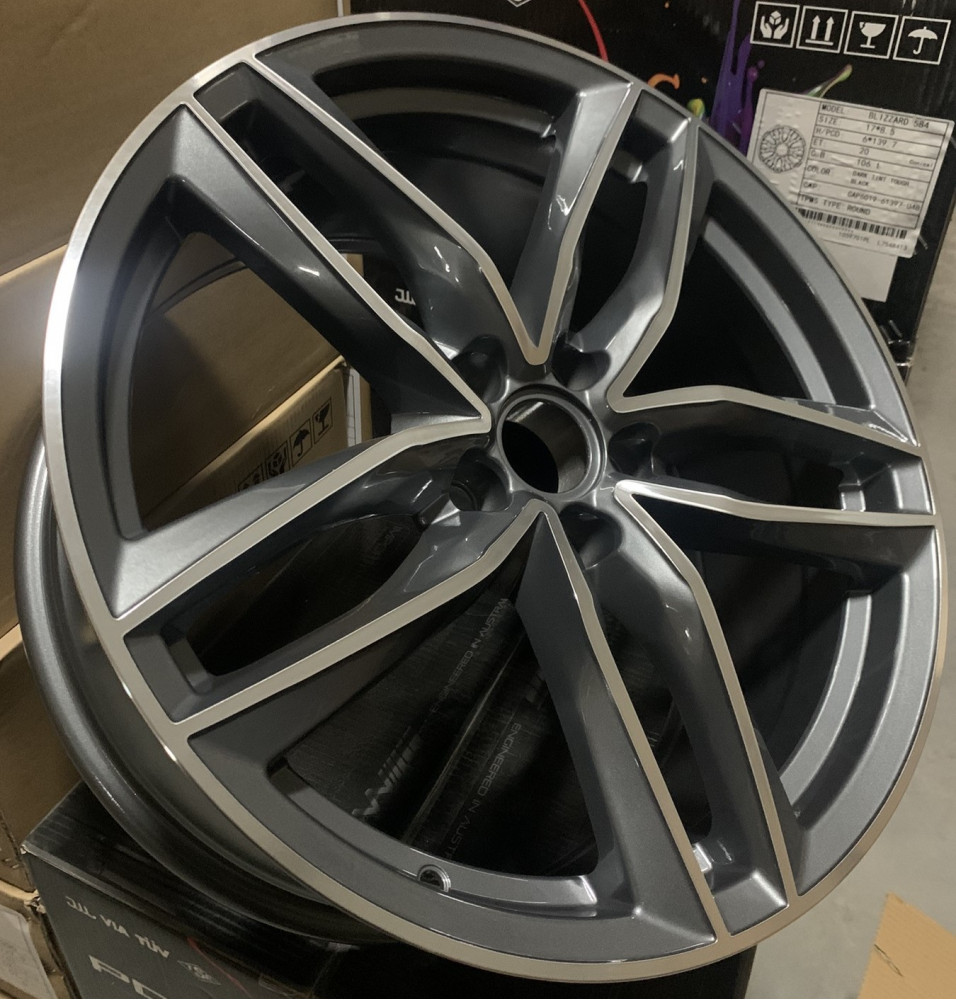 Диск ZW BK690 7.5x17 5x112 ET42 66.6 GP