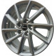 Borbet VT Crystal Silver