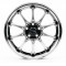 Диски CAST WHEELS CW010 цвет Hyper_Black_Machined_Lip