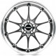 CAST WHEELS CW695 Gun_Metal_Machined_Lip_Machined_Center
