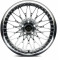 Диски CAST WHEELS CW826 цвет Hyper_Black_Machined_Lip_CR