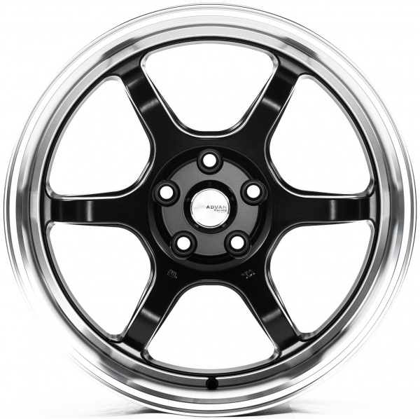 Диск Flow Forming FF0061 7.5x17 5x112 ET38 66.56 Matte_Black_Machined_Lip