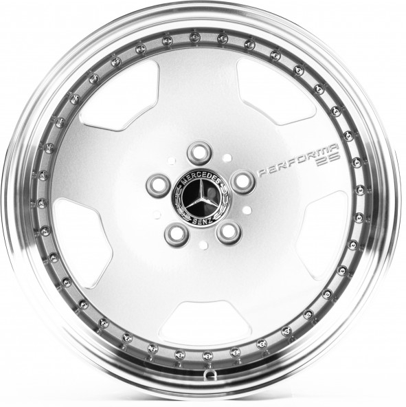 Диск Flow Forming FF2211 8x18 5x112 ET35 66.56 Silver_Machined_Lip