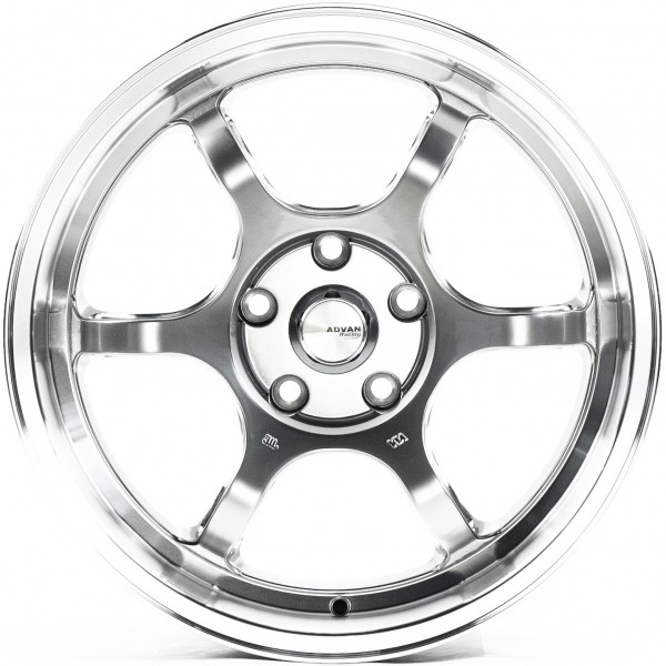 Диск Flow Forming FF6007 8.5x18 5x100 ET35 73.1 Hyper_Black_Machined_Lip
