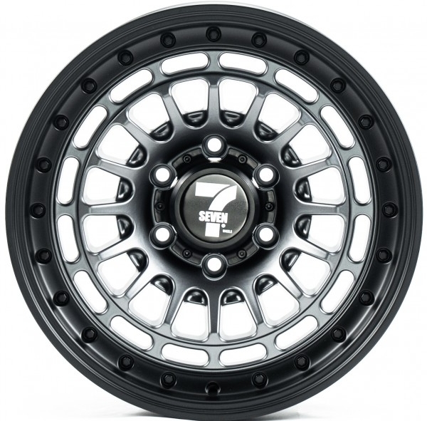 Диск Off Road Wheels OW0578 9x17 6x139.7 ET0 110.1 Matt_Gray_Lip_Matt_Black