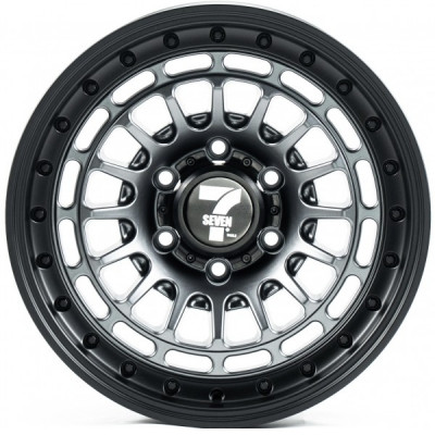 Диск Off Road Wheels OW0578 9x17 6x139.7 ET0 110.1 Matt_Gray_Lip_Matt_Black