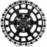 Off Road Wheels OW1697 MATT_BLACK_LIP_POLISH