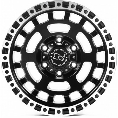 Диск Off Road Wheels OW1697 8.5x17 6x139.7 ET0 110 MATT_BLACK_LIP_POLISH