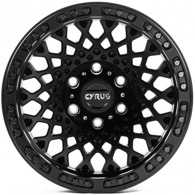 Диск Off Road Wheels OW1701 8.5x17 6x139.7 ET0 110 Matt_Black_Matt_Black_Ring
