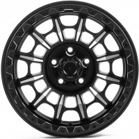 Off Road Wheels OW1743 Matt_Black_Rim_Machined_Face