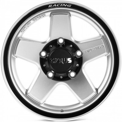 Диск Off Road Wheels OW2803 8.5x17 5x150 ET25 110 Silver_Lip_Black