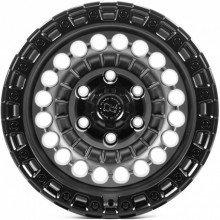 Off Road Wheels OW724 Matt_Gray_Lip_Black (Daewoo Musso)