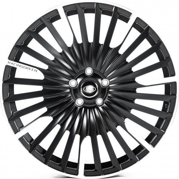 Диск Replica FORGED LR10 9.5x23 5x120 ET42.5 72.5 SATIN_BLACK_MACHINED_FACE_FORGED