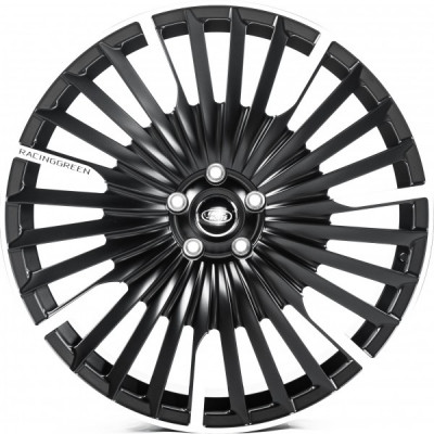 Диск Replica FORGED LR10 9.5x23 5x120 ET42.5 72.5 SATIN_BLACK_MACHINED_FACE_FORGED