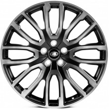 Replica FORGED LR6 SATIN_BLACK_DARK_MACHINED_FACE_FORGED