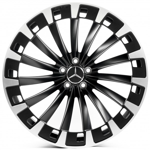 Диск Replica FORGED MR0002 9.5x22 5x112 ET30 66.45 SATIN_BLACK_MACHINED_FACE_FORGED