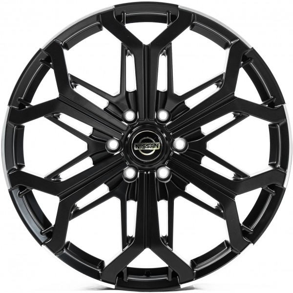Диск Replica FORGED NS001 8.5x22 6x139.7 ET35 77.8 SATIN_BLACK_LIP_MILLING_FORGED