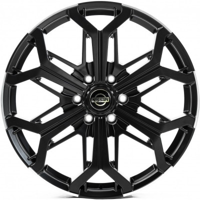 Диск Replica FORGED NS001 8.5x22 6x139.7 ET35 77.8 SATIN_BLACK_LIP_MILLING_FORGED