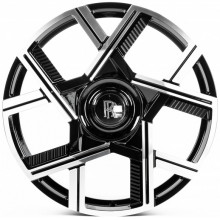 Replica FORGED RR001 GLOSS_BLACK_MACHINED_FACE_FORGED (BMW X7)