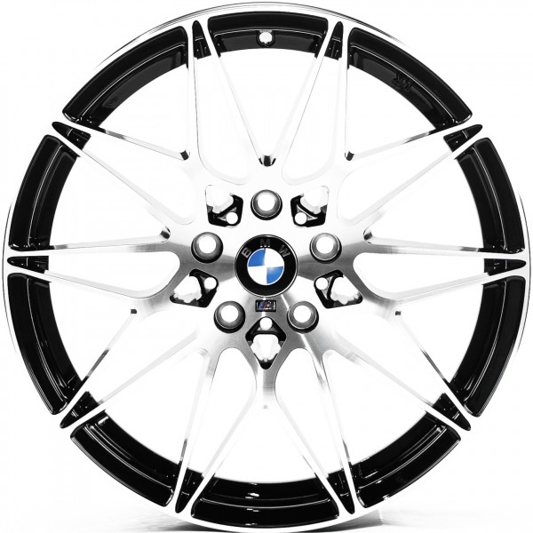 Диск Replica B023 7.5x17 5x112 ET35 66.56 Black_Machined_Face