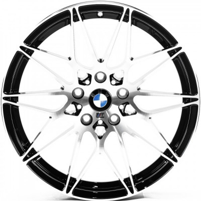 Диск Replica B023 7.5x17 5x112 ET35 66.56 Black_Machined_Face