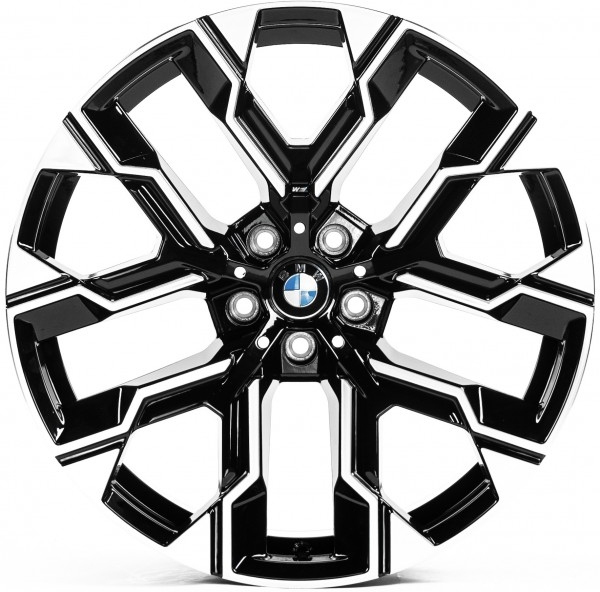 Диск Replica B20034 10.5x20 5x112 ET44 66.5 GLOSS_BLACK_MACHINED_FACE