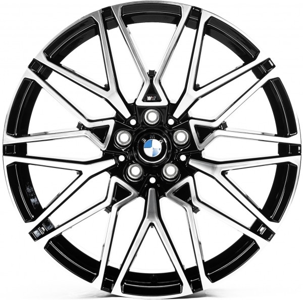 Диск Replica B20699 10.5x20 5x112 ET40 66.5 GLOSS_BLACK_MACHINED_FACE