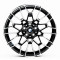 Диски Replica B3209 цвет GLOSS_BLACK_MACHINED_FACE