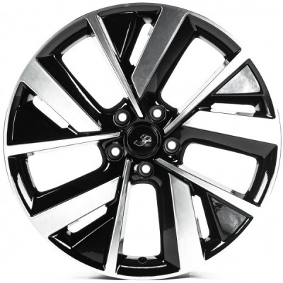 Диск Replica LI3114 8.5x20 5x120 ET45.5 62.5 Black_Machined_Face