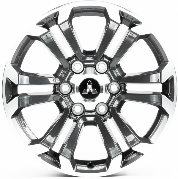 Диск Replica MI3259 7x17 6x139.7 ET38 67.1 Gunmetal_Machined_Face