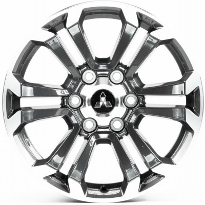 Диск Replica MI3259 7x17 6x139.7 ET38 67.1 Gunmetal_Machined_Face