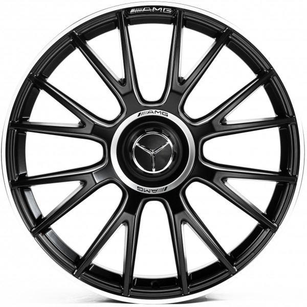 Диск Replica MR3294 9.5x20 5x112 ET43 66.5 Matte_Black_Machined_Lip