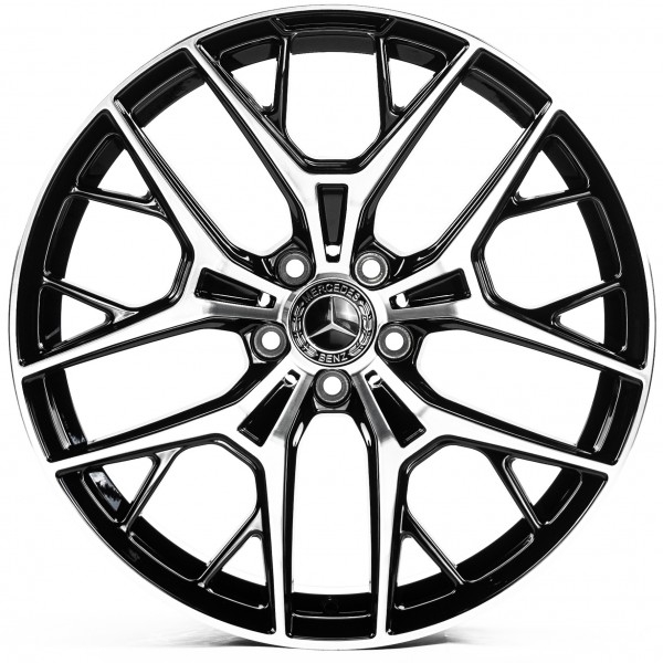 Диск Replica MR3573 10x20 5x112 ET44 66.5 Black_Machined_Face