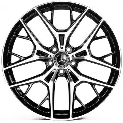 Диск Replica MR3573 10x20 5x112 ET44 66.5 Black_Machined_Face