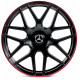 Replica MR8010 Matt_Black_Red_Lip