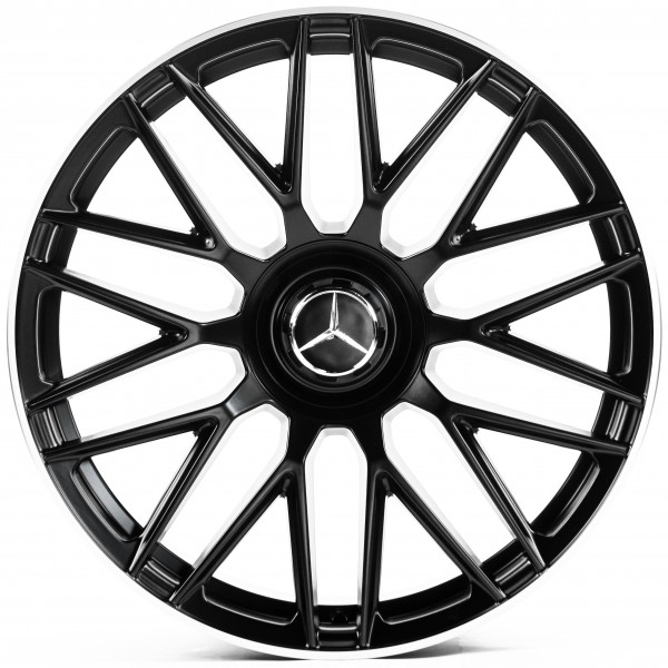 Диск Replica MR811 8.5x20 5x112 ET34.5 66.45 Satin_Black_Lip_Polish