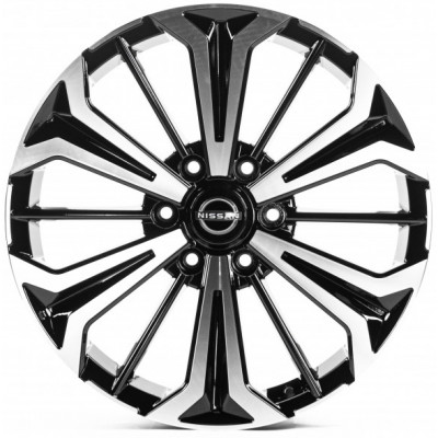Диск Replica NS901 8x20 6x139.7 ET35 77.8 Black_Machined_Face