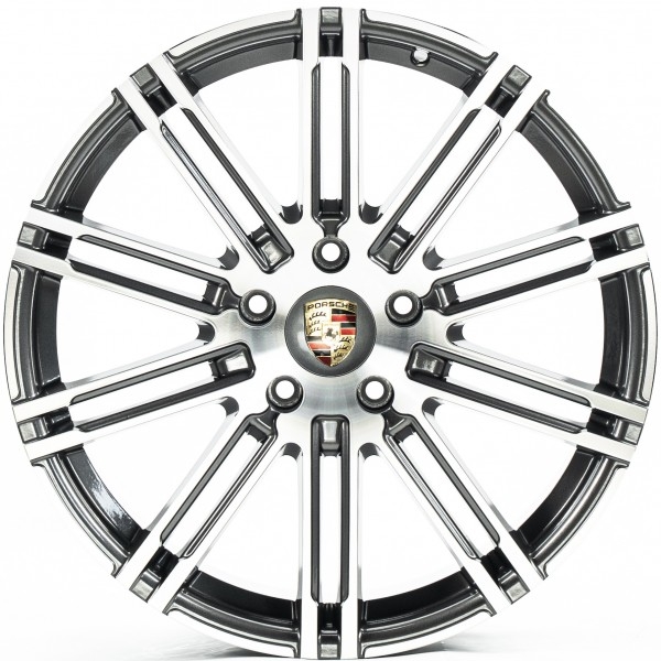 Диск Replica PR20140 8.5x20 5x130 ET50 71.5 Gloss_Grey_Machined_Face