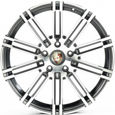 Диск Replica PR20140 8.5x20 5x130 ET50 71.5 Gloss_Grey_Machined_Face