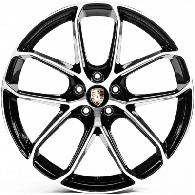 Диск Replica PR20395 10x20 5x112 ET19 66.45 GLOSS_BLACK_MACHINED_FACE