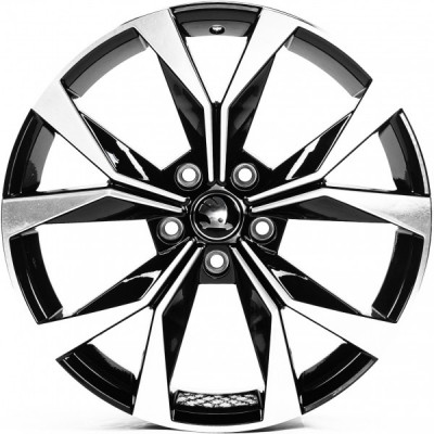 Диск Replica SK18726 7.5x18 5x112 ET38 57.1 GLOSS_BLACK_MACHINED_FACE