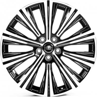 Диск Replica V19733 8.5x19 5x108 ET48 63.4 GLOSS_BLACK_MACHINED_FACE