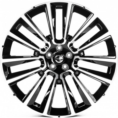 Диск Replica V3562 9x21 5x108 ET38.5 63.3 Black_Machined_Face