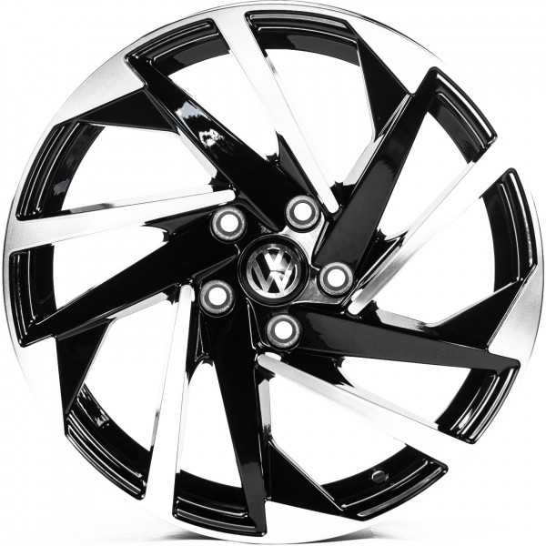 Диск Replica VV17082 7.5x17 5x112 ET40 57.1 GLOSS_BLACK_MACHINED_FACE