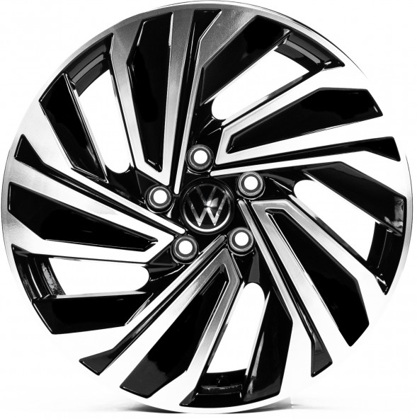 Диск Replica VV17703 7x17 5x112 ET46 57.1 GLOSS_BLACK_MACHINED_FACE