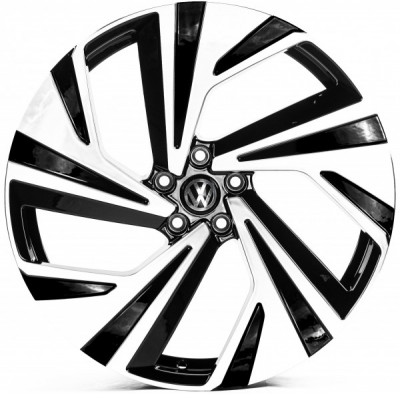 Диск Replica VV21846 8.5x21 5x112 ET40 57.1 GLOSS_BLACK_MACHINED_FACE