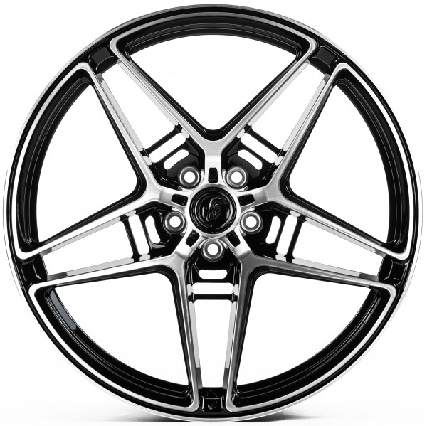 Диск WS FORGED WS-031C 9.5x21 5x112 ET31 66.45 GLOSS_BLACK_MACHINED_FACE_FORGED