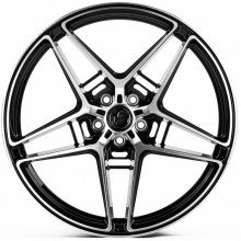 WS FORGED WS-031C GLOSS_BLACK_MACHINED_FACE_FORGED (Audi RS7)
