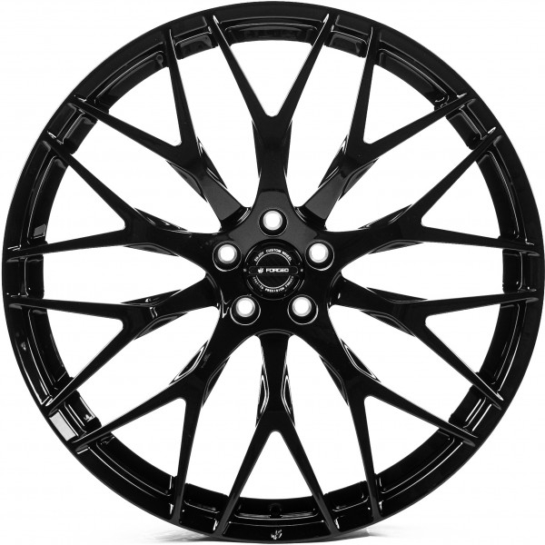 Диск WS FORGED WS-077C 9x22 5x108 ET38.5 63.3 Gloss_Black_FORGED